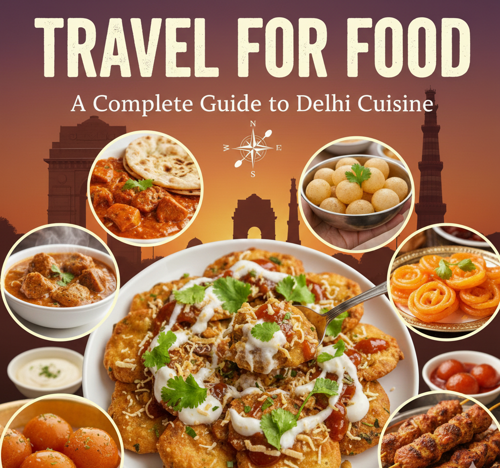 Delhi cuisine and street foods