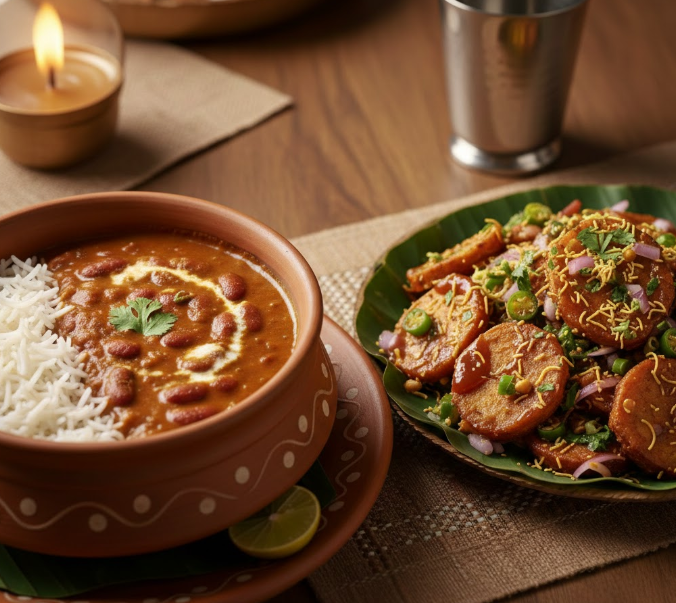 street food of Jammu local market