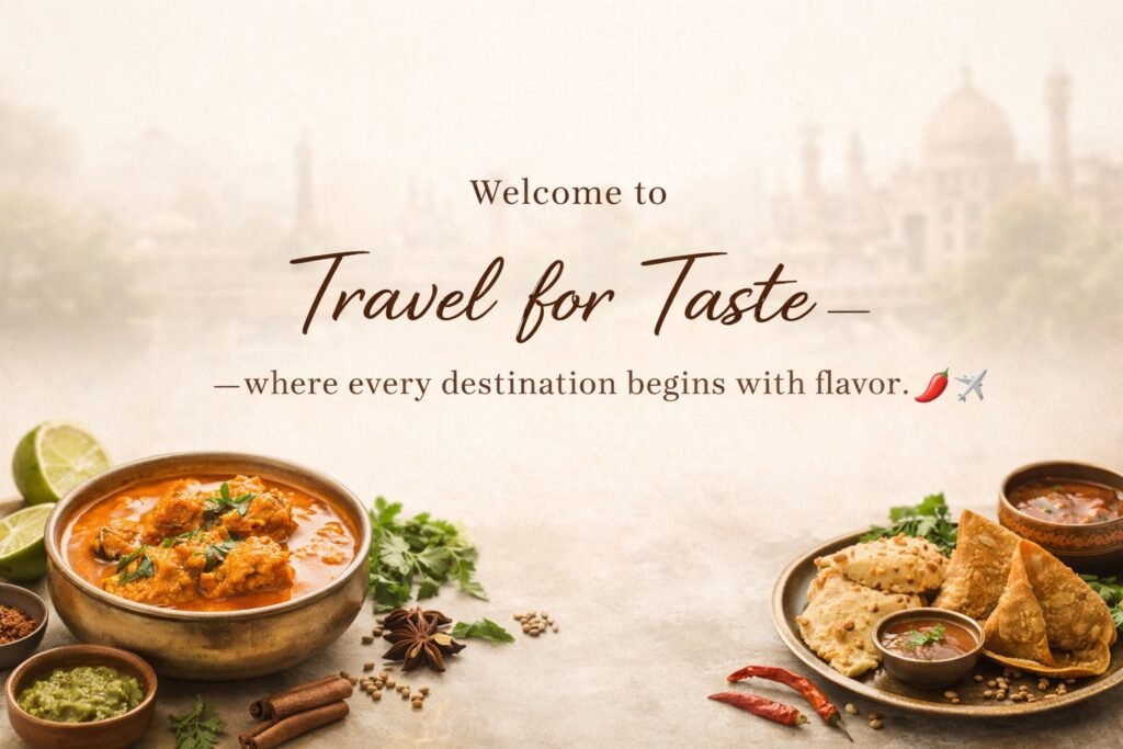 TRAVEL FOR TASTE WELCOME